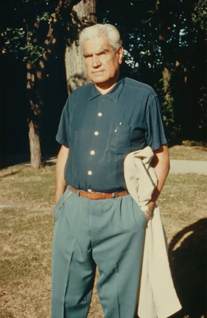 Manuel Rojas - Retrato. Seattle - Estados Unidos, 1963