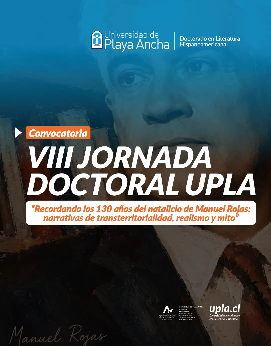 Recordando los 130 años del natalicio de Manuel Rojas: narrativas de
transterritorialidad, realismo y mito